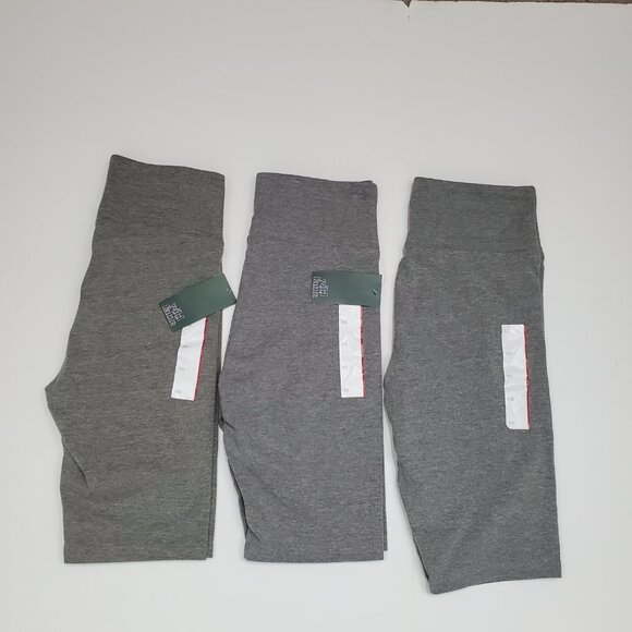 Wild Fable Set of 3 Gray High-Rise XS Bike Shorts NEW NWT Size XS - Picture 1 of 6
